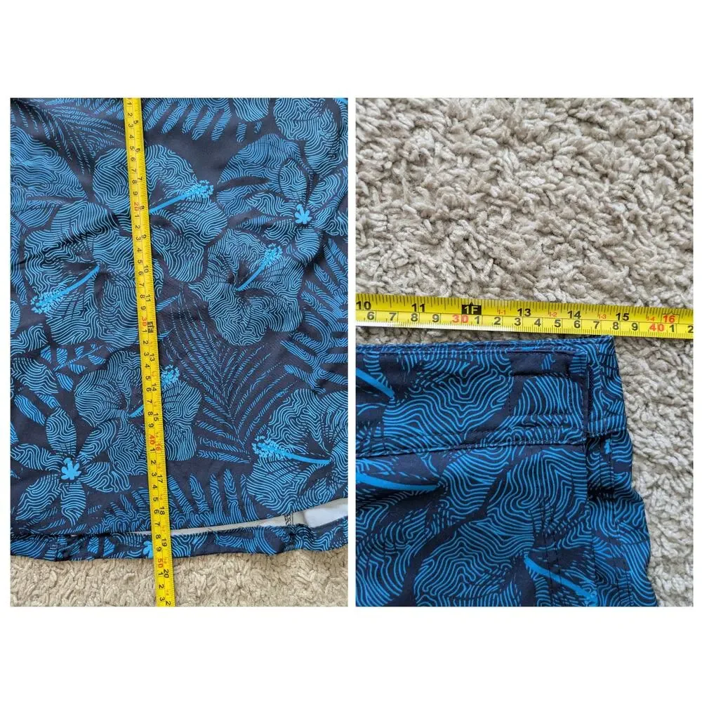 Rip Skirt Wrap Skirt Womens S Blue Maui Moonlight Hawaii Beachy Surf Length 2